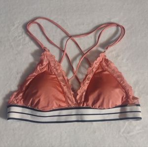 Victoria's Secret Pink Lace Trim Triangle Bralette